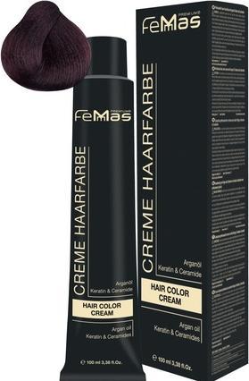 FemMas 5.5) Haarfarbe Hellbraun Mahagonı 100ml (Hellbraun Mahagonı)