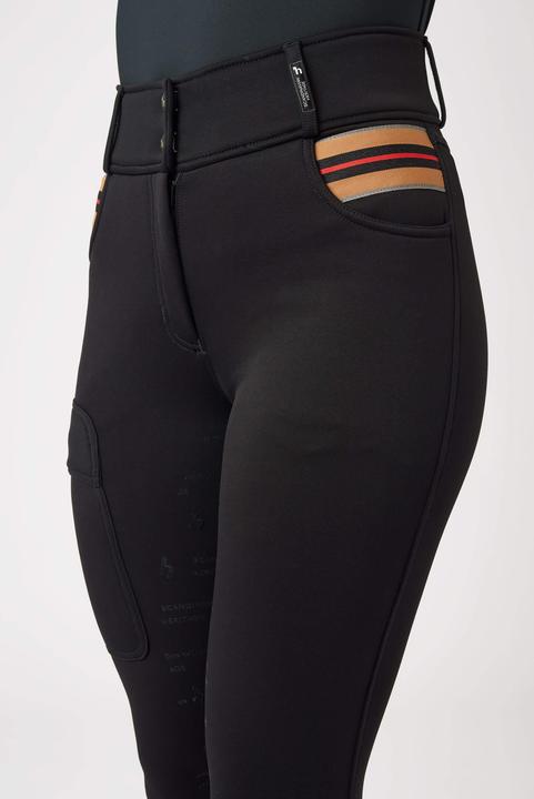 Actual product image Horze thermal full grip riding trousers rosa (40)