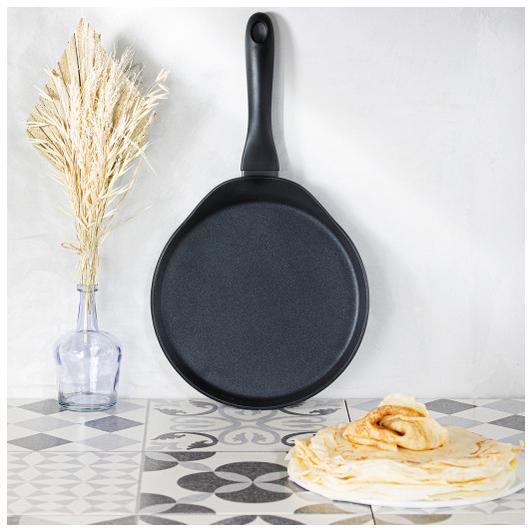 Image du produit Cristel Crêpière Cookway 24 cm (24 cm, Poêle à crêpe, Aluminium)