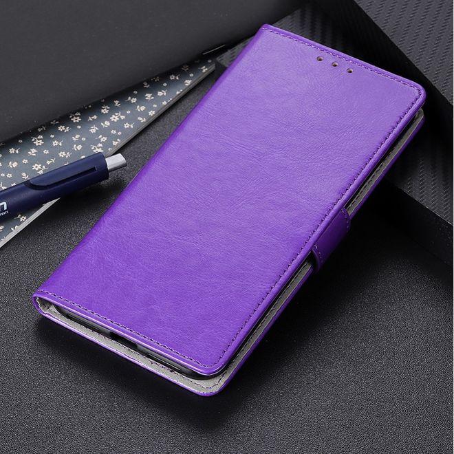 Productafbeelding MU Classic Crazy Horse Leren Boekomslag Serie (Nokia 2.4)