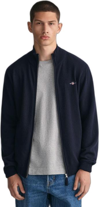 Produktbild GANT trickjacke mit zipper uperfine lambwool (S)