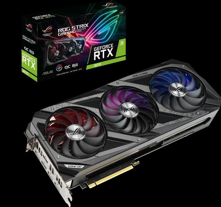 Produktbild ASUS GeForce ROG Strix RTX 3070 O8G V2 Gaming (8 GB)