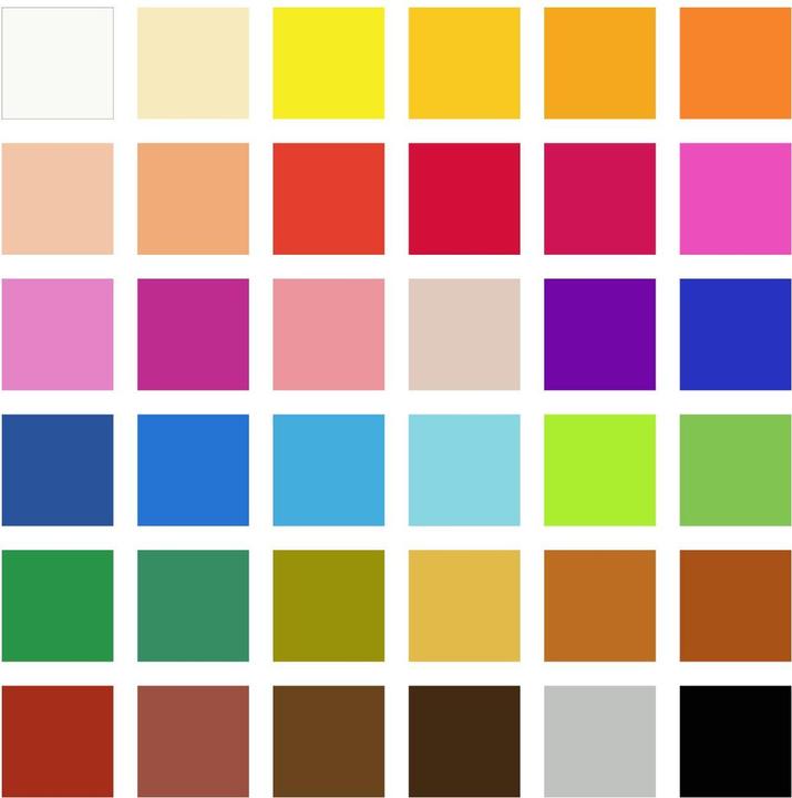Nährwerte und Zutaten Staedtler 2430 Soft-Pastellkreide Kartonetui mit 36 Stück, sortiert (Sortiert, 36 x)
