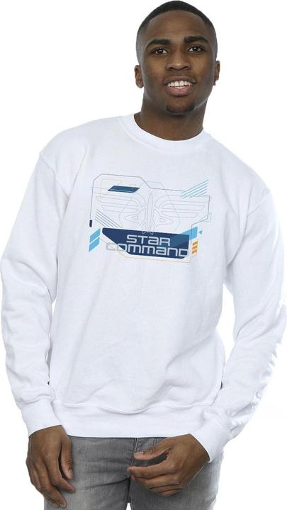 Actual product image Disney Mens Lightyear Star Command Icons Sweatshirt (XL)