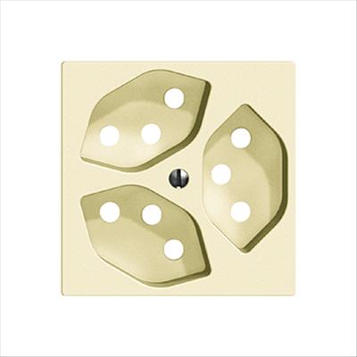 Image du produit Feller Kit de cache prise 3xT13 vanille