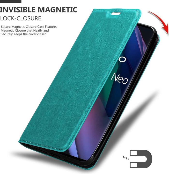 Immagine prodotto Cadorabo Libro Invis. Coperchio magnetico (Oppo Find X3 Neo)