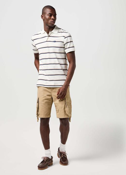 Actual product image Wrangler Polo Stripe Polo Shirt (S)