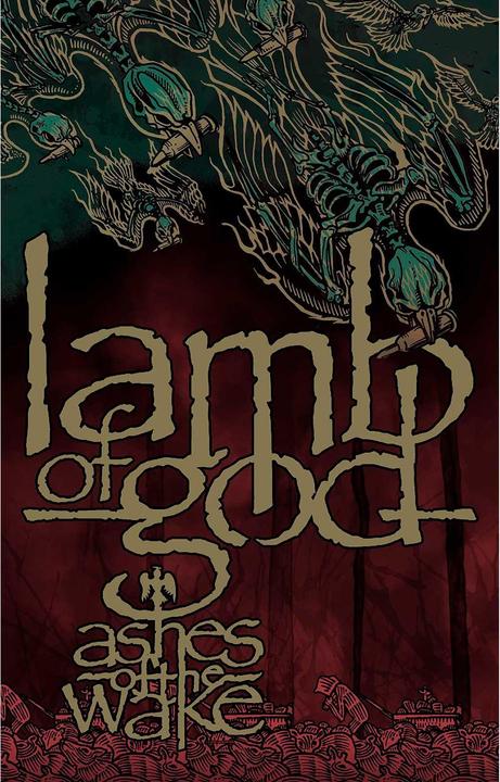 Produktbild Lamb Of God Poster Ashes Of The Wake Stoff
