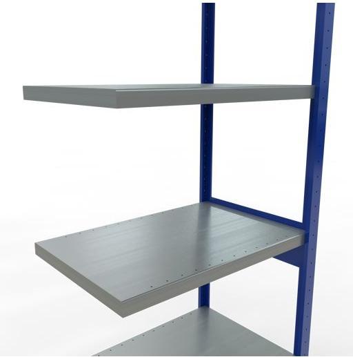 Stecksystem Anbauregal MULTIplus250 mit Längenriegel