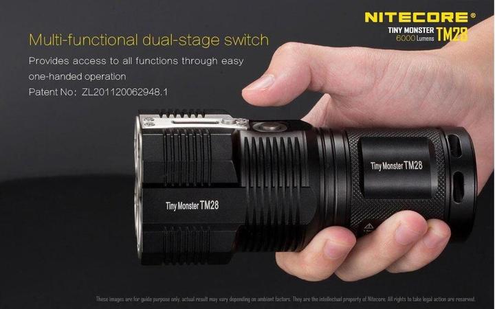 Image du produit Nitecore TM28 - 6000 lumens (14.20 cm, 6000 lm)