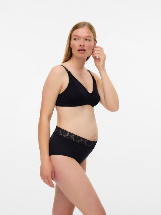 Immagine prodotto Mamalicious Confezione da 3 pantaloni premaman mutandine hipster (M/L, confezione da 3)