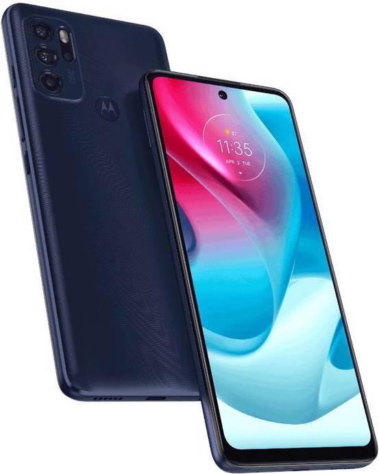 Produktbild Motorola Moto G60S (128 GB, Ink Blue, 6.80", Hybrid Dual SIM, 64 Mpx, 4G)