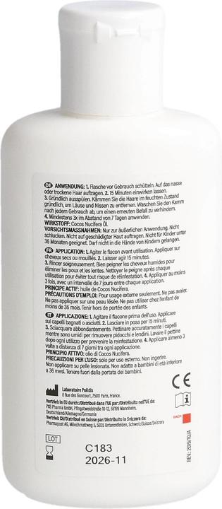 Image du produit Livsane Shampooing contre les poux et les lentes (100 ml, Shampooing anti-poux)