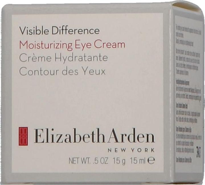 Actual product image Elizabeth Arden Visible Difference Moisturizing Eye Cream (Crème, 15 ml, Day + Night)