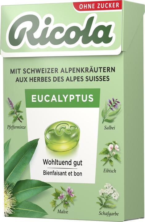 Produktbild Ricola Eucalyptus mit Stevia (1 Stk., 50 g)