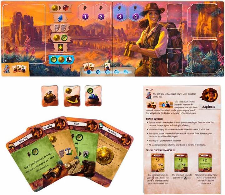 Actual product image Czech games edition CZ116 - Expedition Leaders - Board Game, for 1-4 Players, from 12 years (DE Expansion) (German)