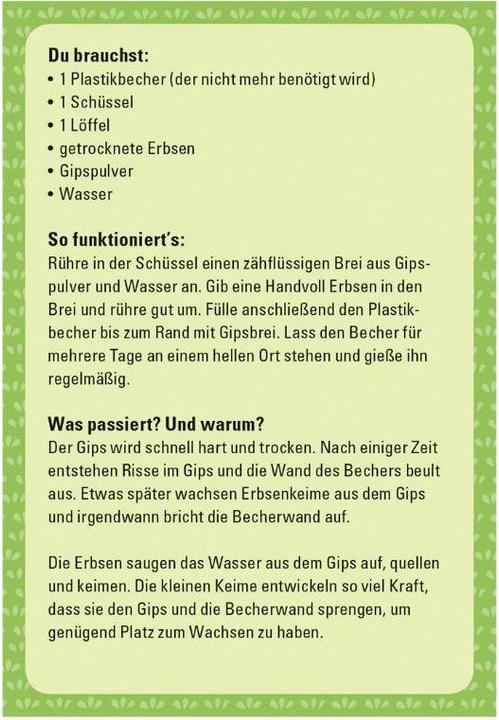 Produktbild 50 erstaunliche Experimente für kleine Wissenschaftler
