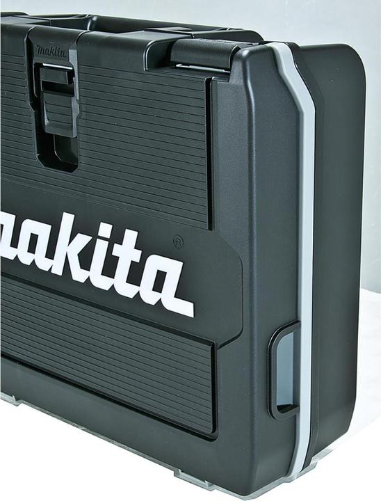 Produktbild Makita Schraubenkoffer schwarz mit grossem Kleinteilefach im Deckel Kunststoff • Masse: 355 x 300 x 120 mm