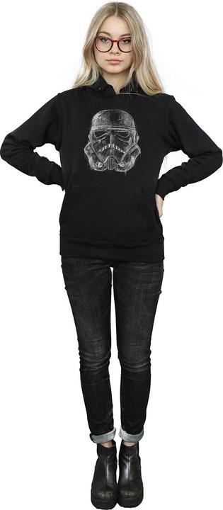 Produktbild Star Wars Stormtrooper Scribble Helmet Kapuzenpullover (S)