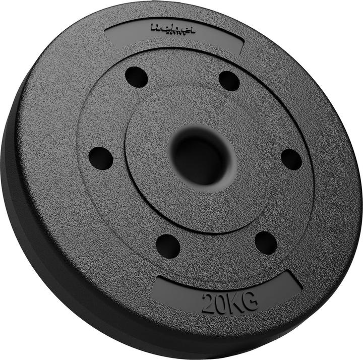 Actual product image Rebel Bitumen weight 20kg bore 51mm - for Olympic barbells ACTIVE