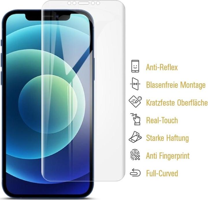 Produktbild Protectorking 6x Panzerfolie Anti-Shock matt entspiegelt (6 Stück, Apple iPhone 12 mini)