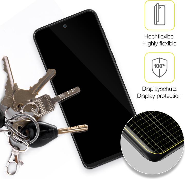 Immagine prodotto Dipos Pellicola Protettiva Full-Cover 3D (2 Pezzo/i, Motorola Moto G14)