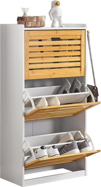 Immagine prodotto SoBuy Ribaltina per scarpe (55 x 112 x 30 cm)