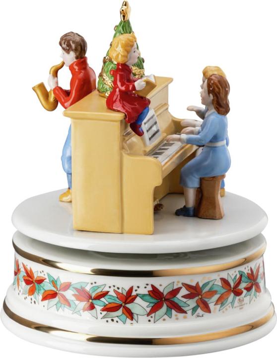 Actual product image Hutschenreuther Music box XXL 2023 Christmas sounds, height 17.5 cm