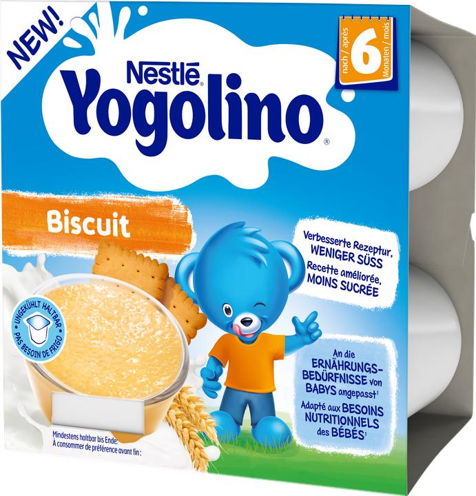 Nestlé Yogolino Biscuit 6 Monate 4 x 100 g (433 g)