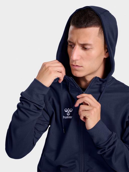 Actual product image hummel HMLGO 2.0 ZIP HOODIE (S)