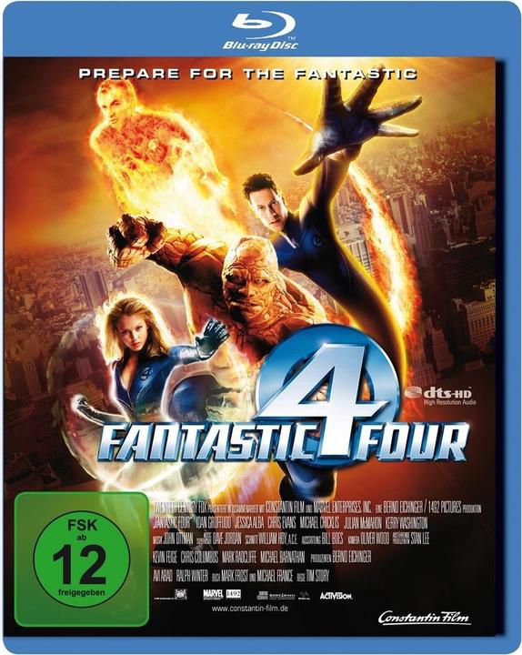 Fantastic Four (Blu-ray, 2005, Englisch, Deutsch)