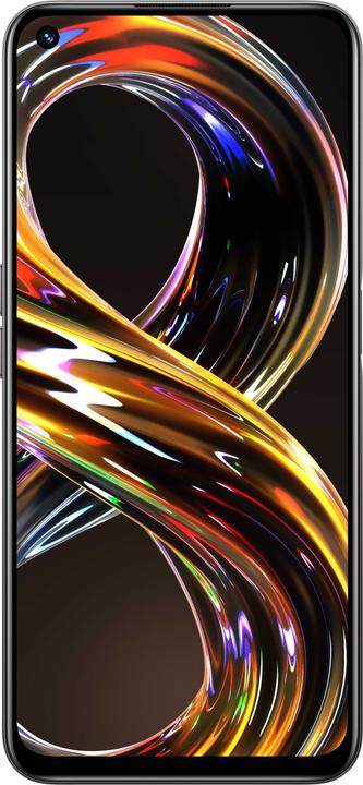 Image du produit realme 8i (64 Go, Noir Spatial, 6.60", Double SIM + SD, 50 Mpx, 4G)