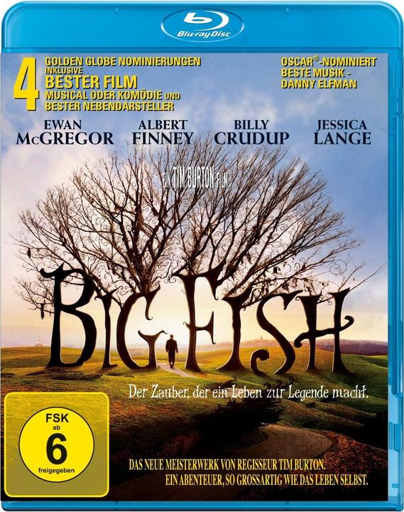 Image du produit Big Fish La magie qui fait d'une vie une légende (Blu-ray, 2003, Anglais, Allemand, Français)