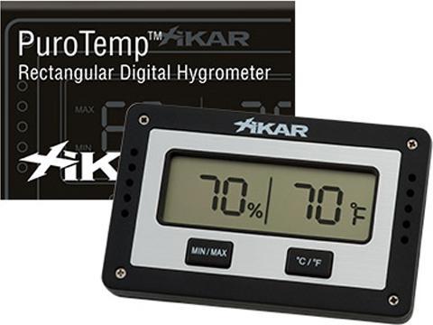 Image du produit Xikar Hygromètre 833XI rectangulaire