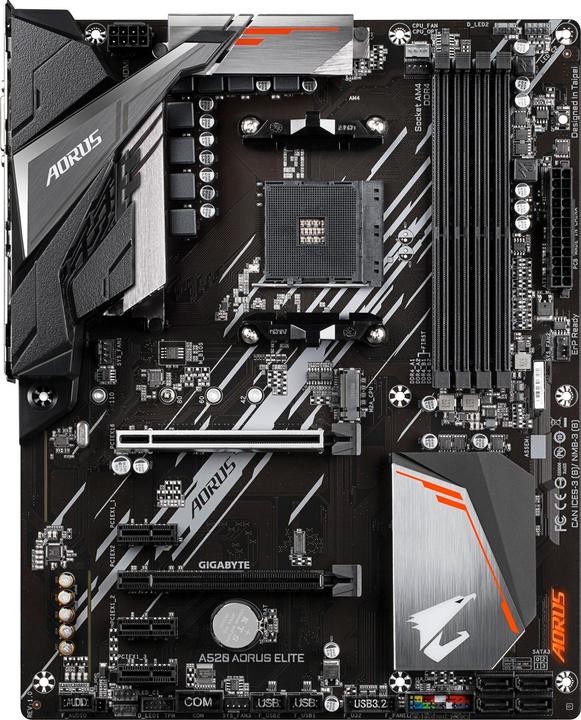 Produktbild Gigabyte A520 AORUS ELITE (AM4, AMD A520, ATX)