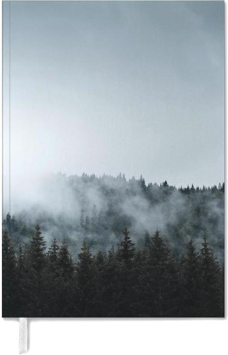 Produktbild Juniqe Alps in Fog - Blätter & Pflanzen (A5, Englisch)