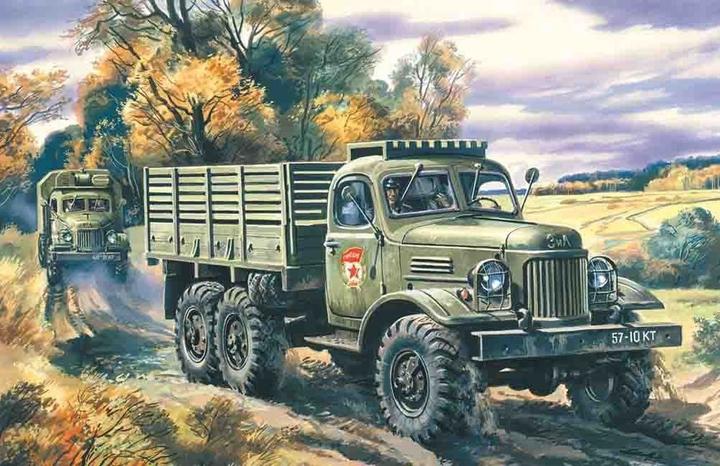 Actual product image ICM Russian Military Truck ZiL-157