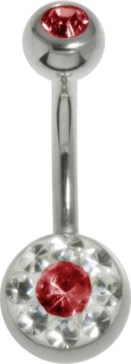 Produktbild Bijouteria Bauchpiercing (Chirurgenstahl 316L, Epoxiharz, Kristall)