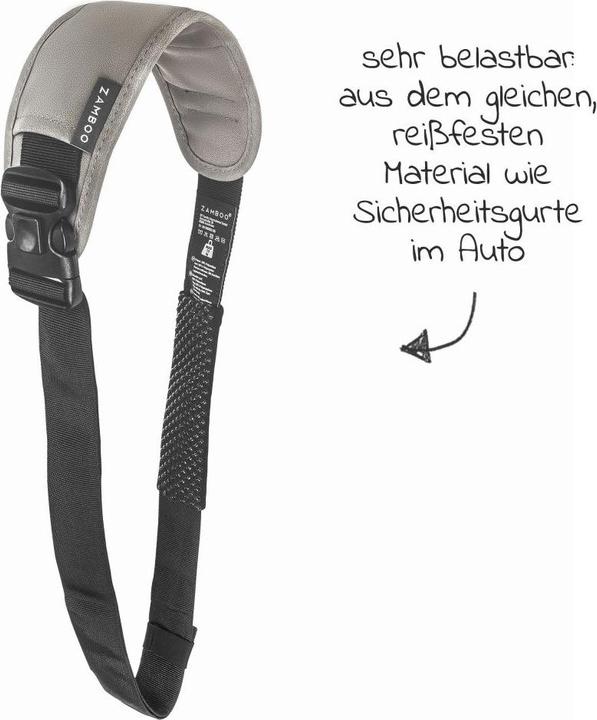 Produktbild Zamboo weiteres Kindersitz-Zubehör Tragegurt für Babyschale - Grau