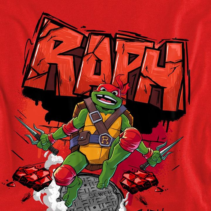Immagine prodotto Teenage Mutant NT Felpa Raffaello Fogna Adulto Unisex (L)