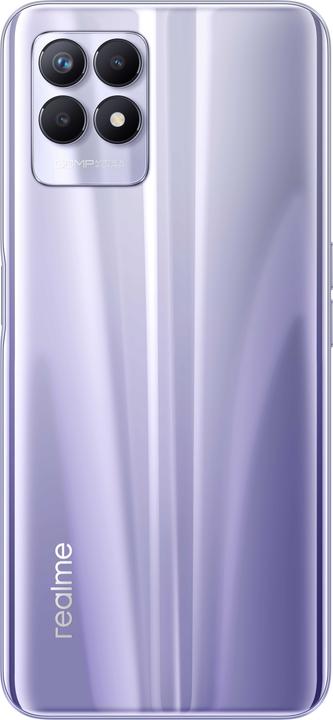 Produktbild realme 8i (64 GB, Stellar Purple, 6.60", Dual SIM + SD, 50 Mpx, 4G)
