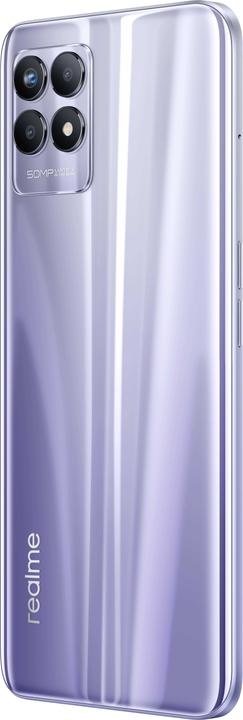 Produktbild realme 8i (64 GB, Stellar Purple, 6.60", Dual SIM + SD, 50 Mpx, 4G)