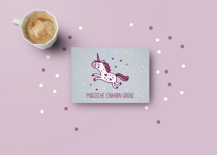 Produktbild Dabelino Geschenkpapier-Set für Kinder, Einhorn (Geschenkpapier, 4 x)
