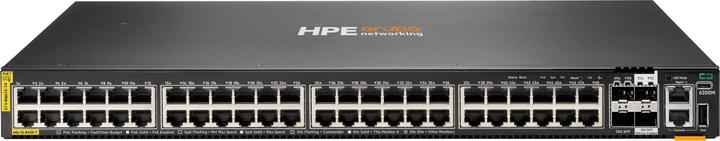 Actual product image Aruba 6200M 48G Class4 PoE 4SFP+ Switch (52 Ports)