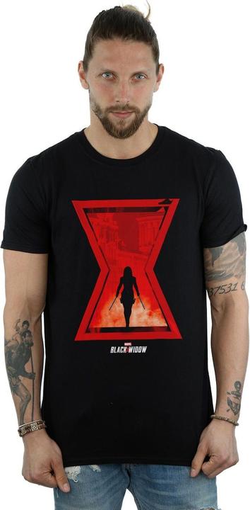 Produktbild Black Widow Film Ikone Silhouette TShirt (4XL)