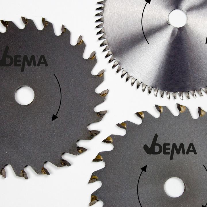 Actual product image Dema Sägeblatt Set 6 tlg. für Mini Handkreissäge