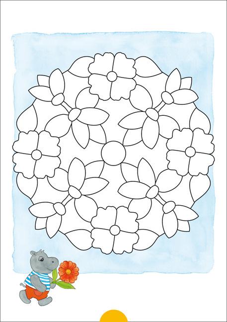 Image du produit Fragenbär - Mon bloc mandala à la force de l'ours