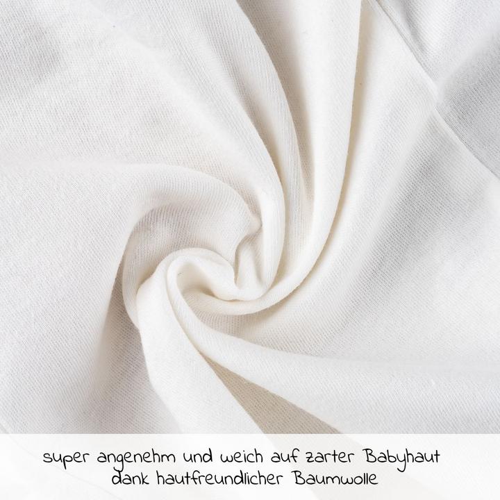 Produktbild La Loona LaLoona Baby-Bodys & Wickelbodys Wickelbody Langarm 6er Pack - Beere Grau - (62, 68)
