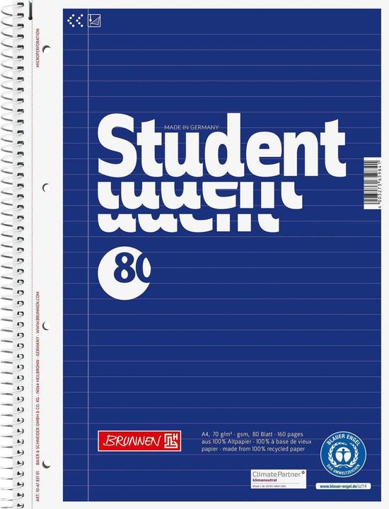 Collegium block (A4, Lined, Soft cover)