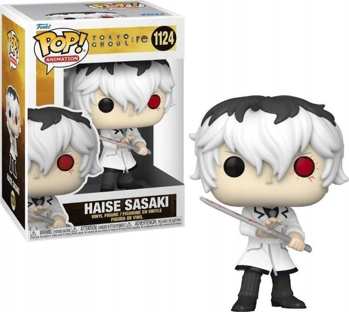 Actual product image Funko Pop! Tokyo Ghoul:Re : Haise Sasaki (1124)